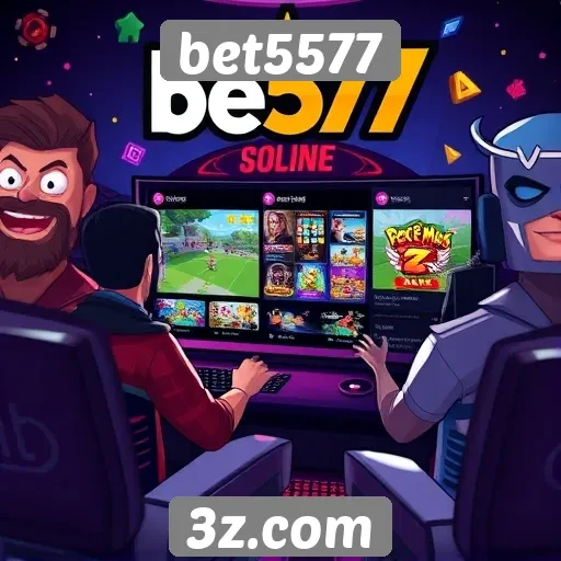 Plataforma de jogos bet5577 destaca interfaces amigáveis