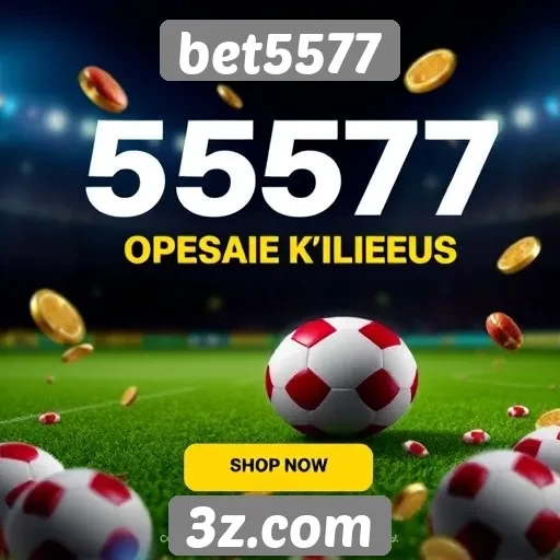 Ofertas promocionais disponíveis no bet5577